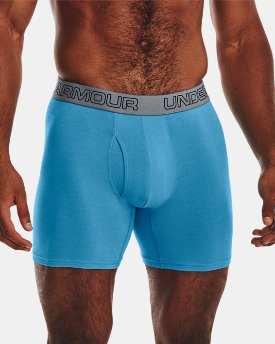 Boxerjock® Elástico Charged Cotton® de 15 cm para Hombre (Paquete de 3), Blue, pdpMainDesktop image number 0